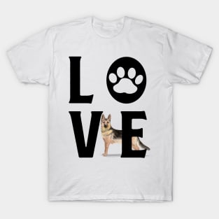 Dog Love - German Shepherd T-Shirt